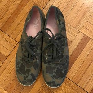 New without tags!  Keds Camouflage Sneakers